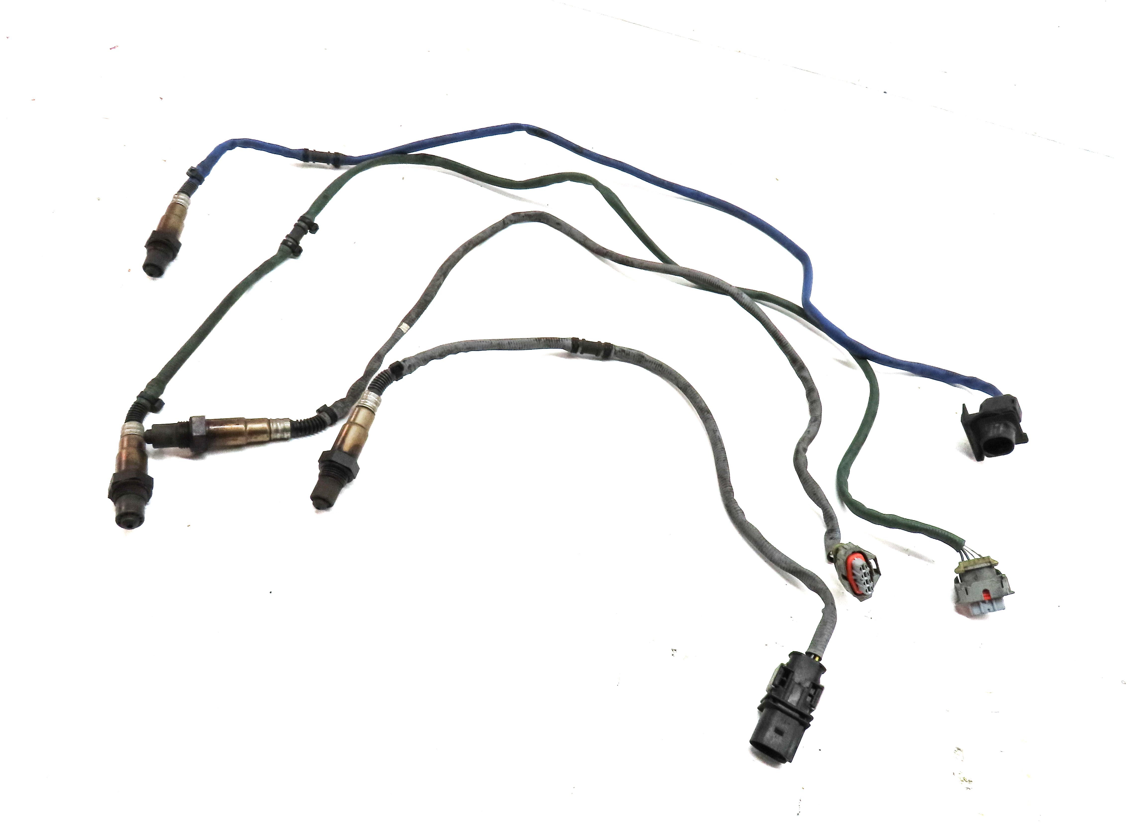 2011 PORSCHE PANAMERA (970 G1) 3.6L (M46.20) ENGINE OXYGEN O2 SENSOR SET/4 — exact item pictured